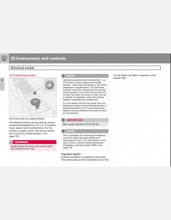 volvo c70 2013 owners manual rhd & lhd